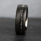 Men's Black Meteorite Diamond Ring Men's Black Meteorite Diamond Ring